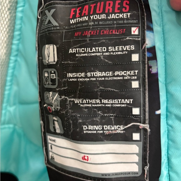 Stylish Kids Puffer Jacket - Black and Blue - Picture 5 of 16